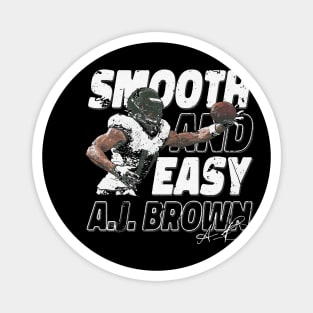 A.J. Brown Philadelphia Smooth And Easy Magnet